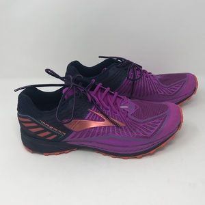 brooks mazama mens purple